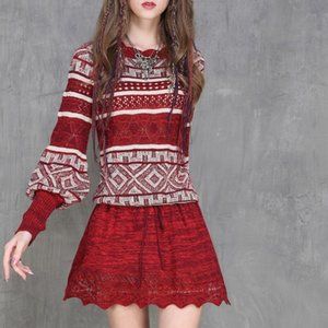 NWT Keer Qiaowa Sweater Dress Size Medium